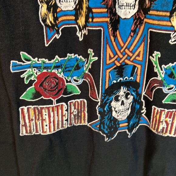 Guns and Roses 1988 tour Xtra-Large shirt - Picture 3 of 10
